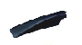 View Roof Luggage Carrier Side Rail Cap (Left) Full-Sized Product Image